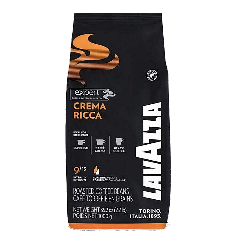 CASE - Lavazza Expert Crema Ricca Coffee beans 1kg X 6