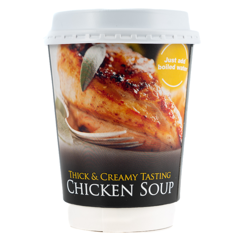 Chicken Soup 12oz Foil Sealed (150 cups)