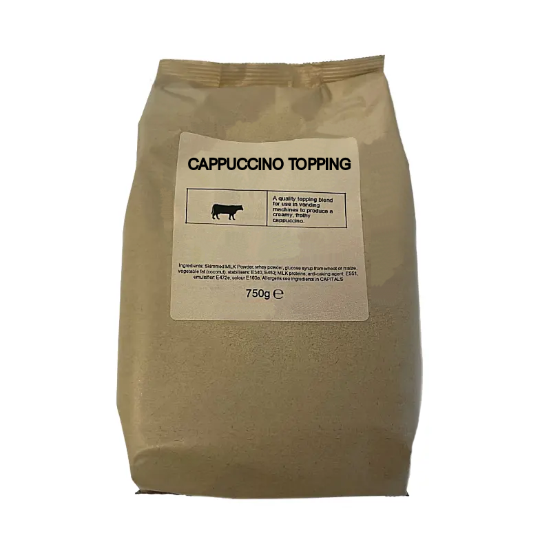 CASE - Cappuccino Topping 750g bag X 10