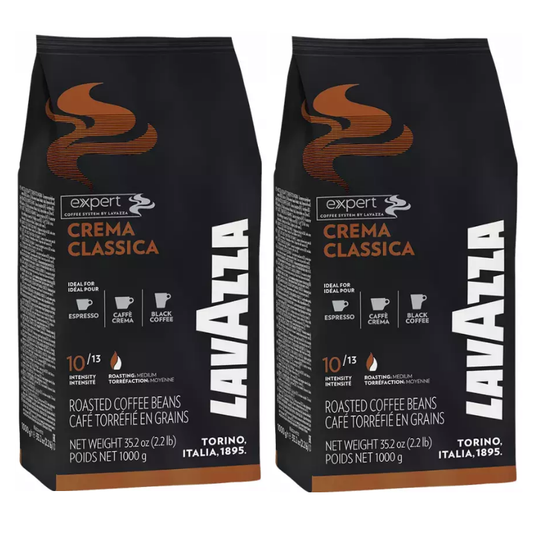 Lavazza Crema Classica *TWIN PACK* X2 1kg Bags Coffee Beans