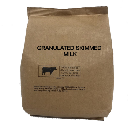 CASE - Granulated Skimmed Milk 500g bag X 10