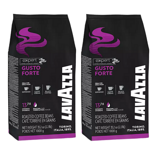 Lavazza Gusto Forte *TWIN PACK* X2 1kg Bags Coffee Beans