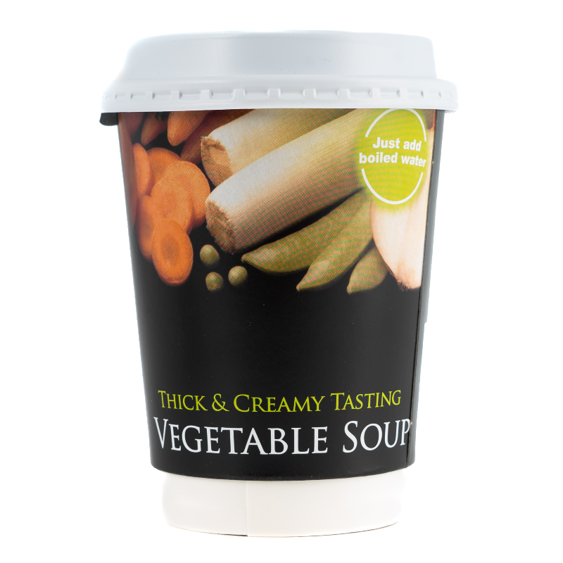 Vegetable Soup 12oz Foil Sealed (150 cups)