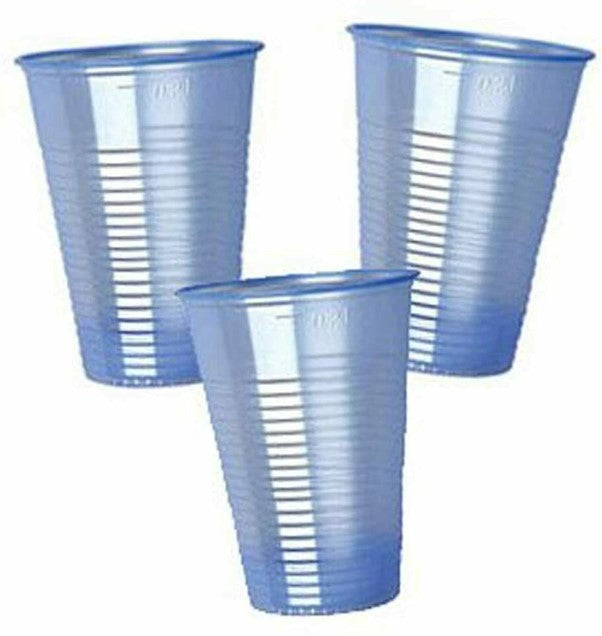 Blue Plastic Water Cooler Cups 8oz (1000)